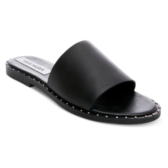 🆕{STEVE MADDEN} Taylor Studded Slide Sandals - Picture 3 of 16